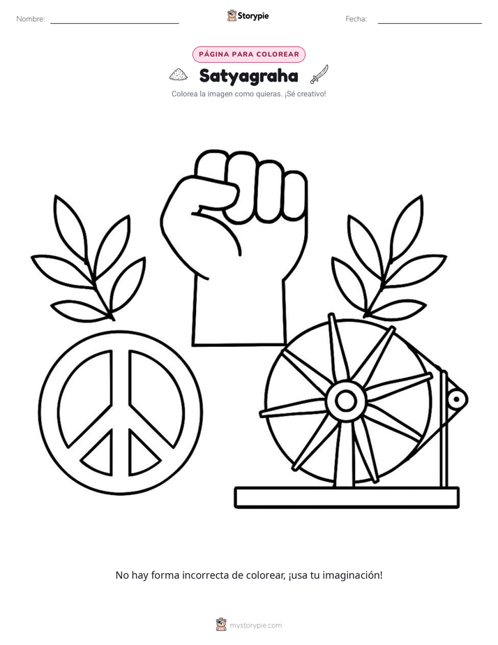 Página para Colorear