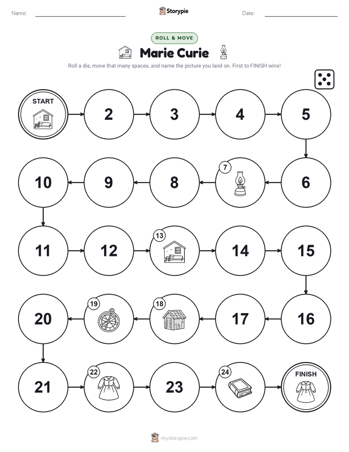 Roll & Move Game