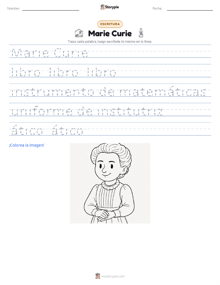 Práctica de Escritura