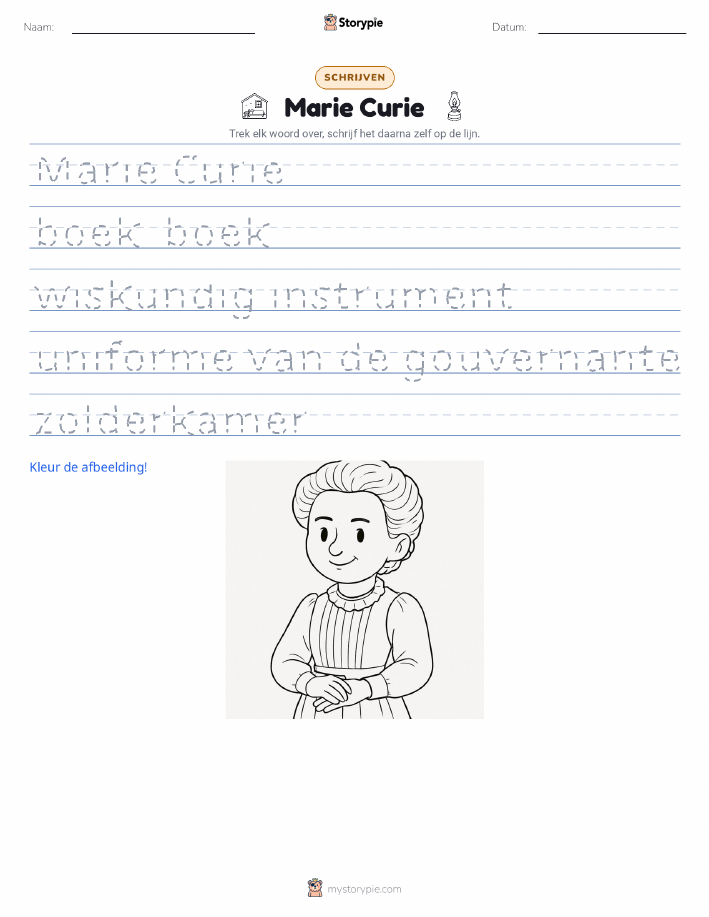 Schrijf Oefening