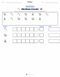 Abraham Lincoln printable worksheet preview
