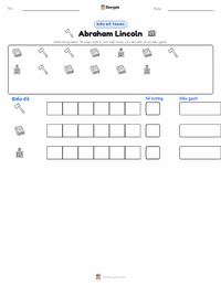 Xem trước tài liệu in sẵn Abraham Lincoln