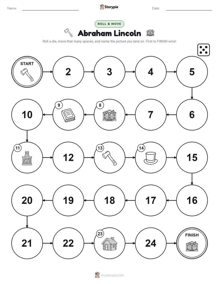 Roll & Move Game