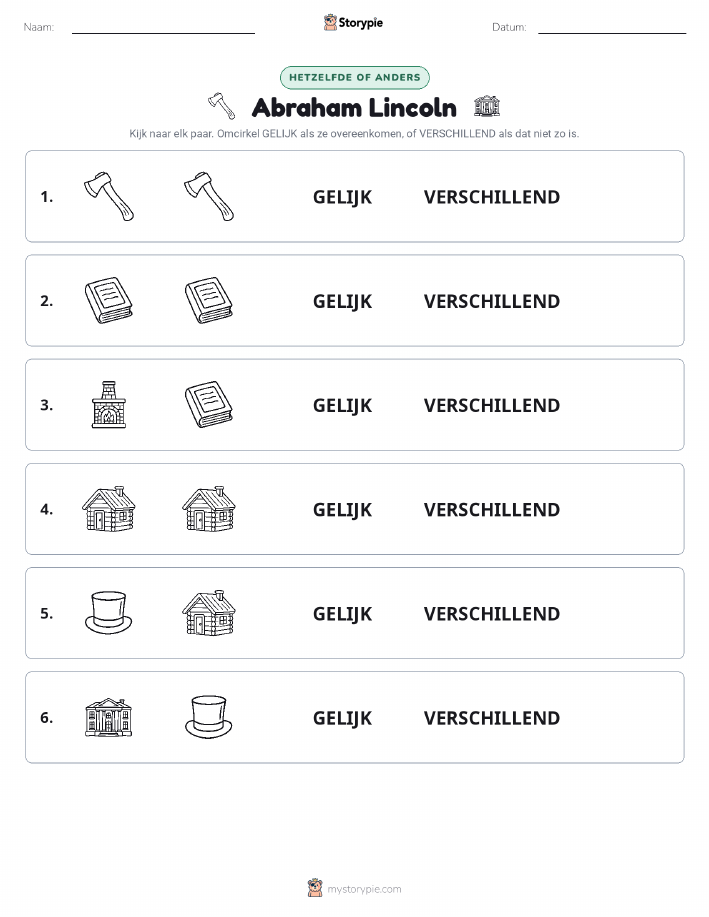 Zelfde of Verschillend