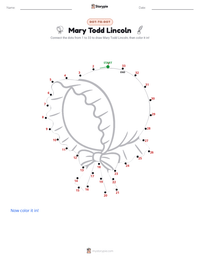 Mary Todd Lincoln printable worksheet preview