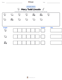 Mary Todd Lincoln printable worksheet preview