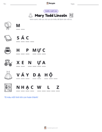 Xem trước tài liệu in sẵn Mary Todd Lincoln