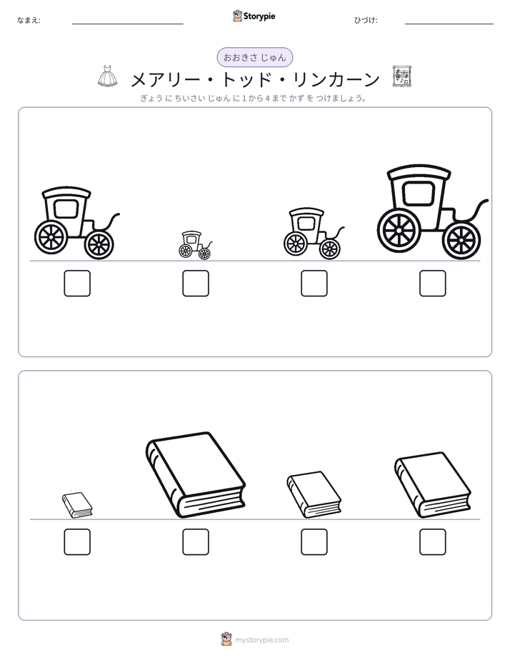 サイズ順
