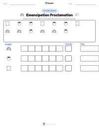 Emancipation Proclamation printable worksheet preview