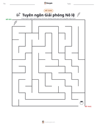 Xem trước tài liệu in sẵn Tuyên ngôn Giải phóng Nô lệ