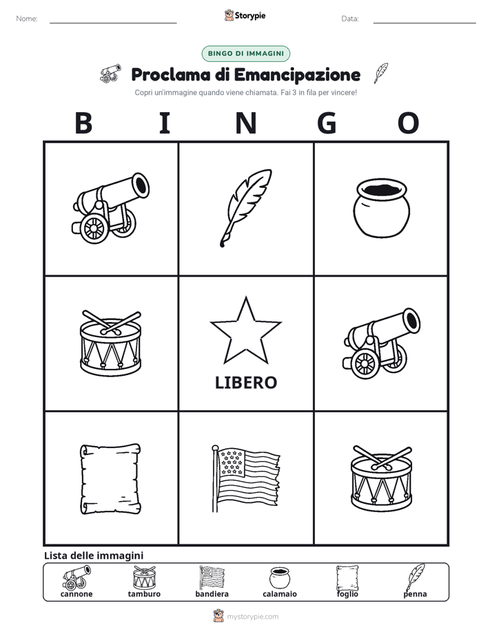 Bingo delle Immagini