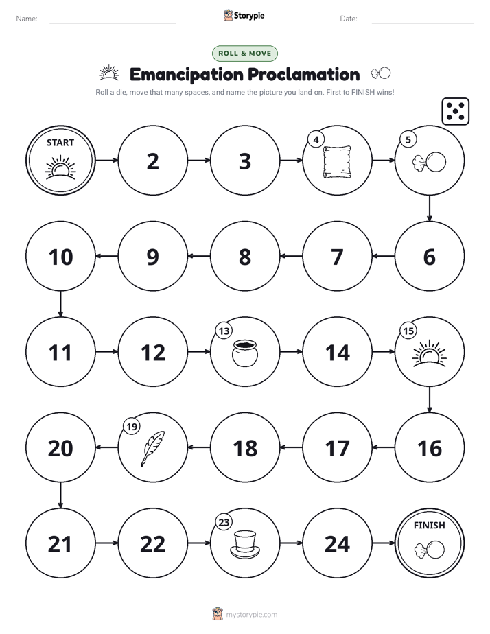 Roll & Move Game