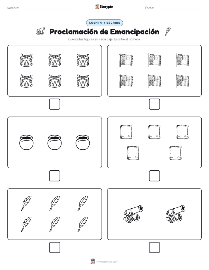 Cuenta y Escribe