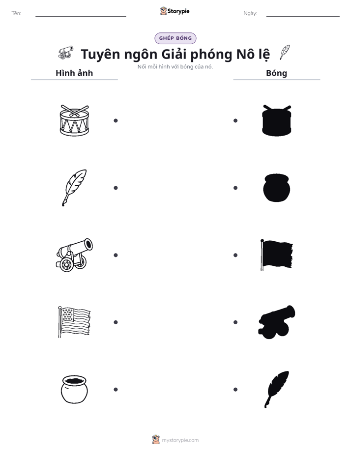 Ghép Hình Bóng