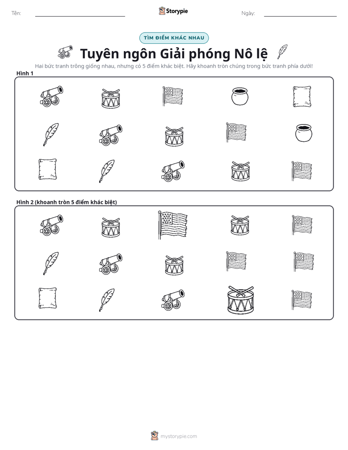 Tìm Sự Khác Biệt