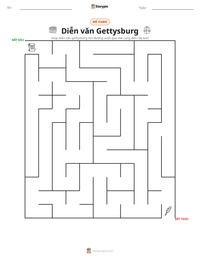 Xem trước tài liệu in sẵn Diễn văn Gettysburg