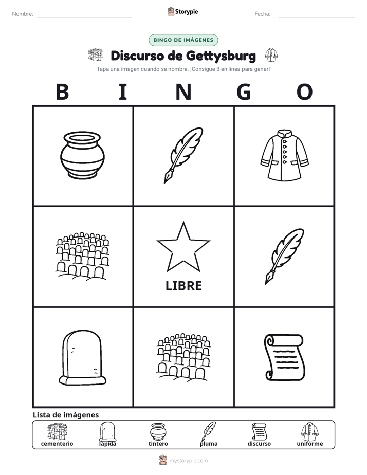 Bingo de Imágenes