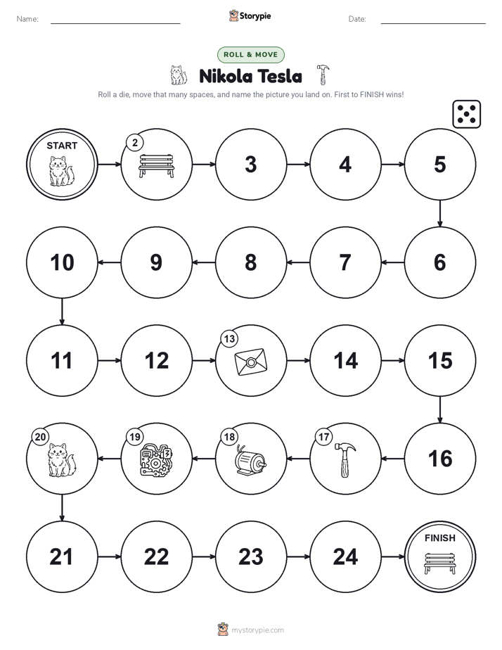 Roll & Move Game
