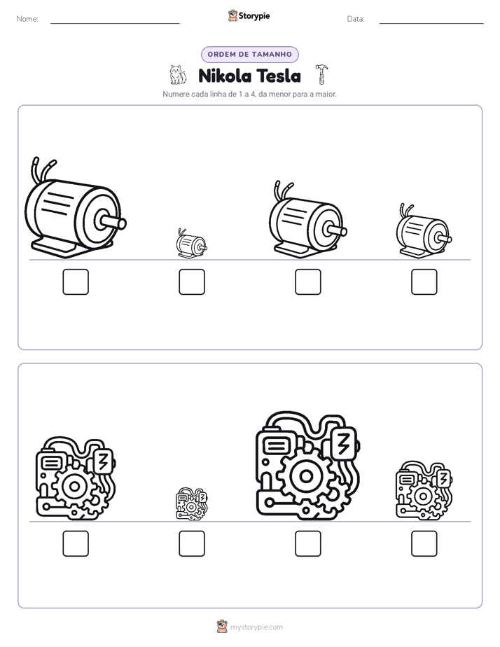 Ordem de Tamanho
