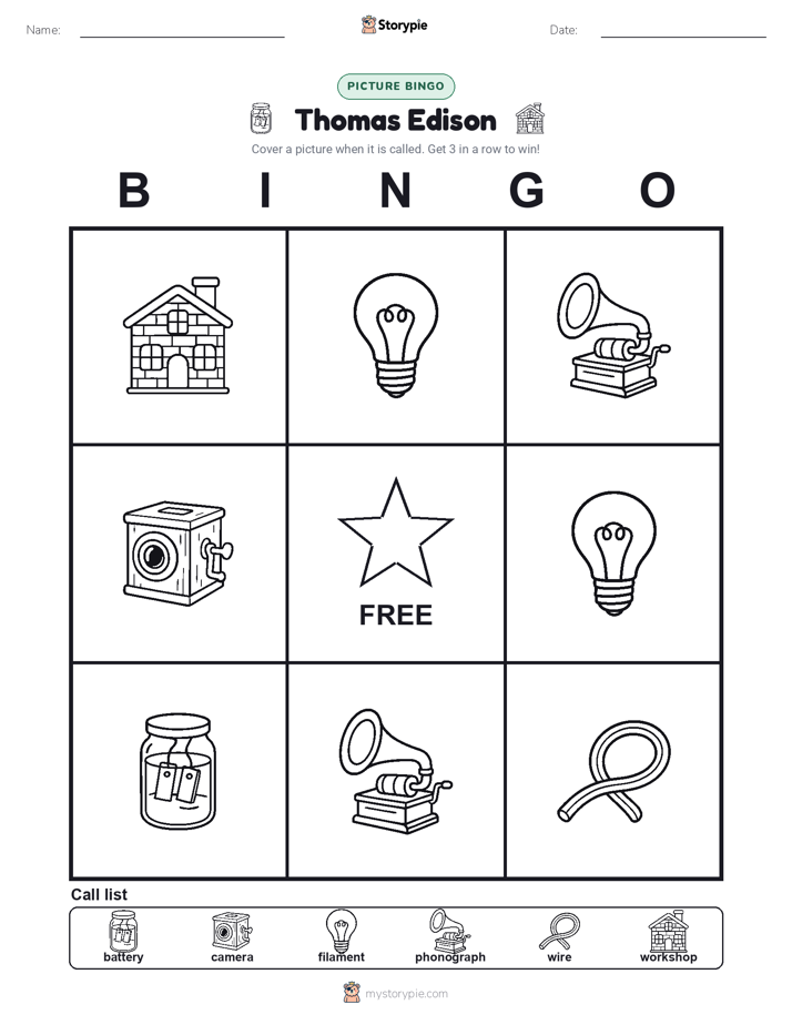 Picture Bingo