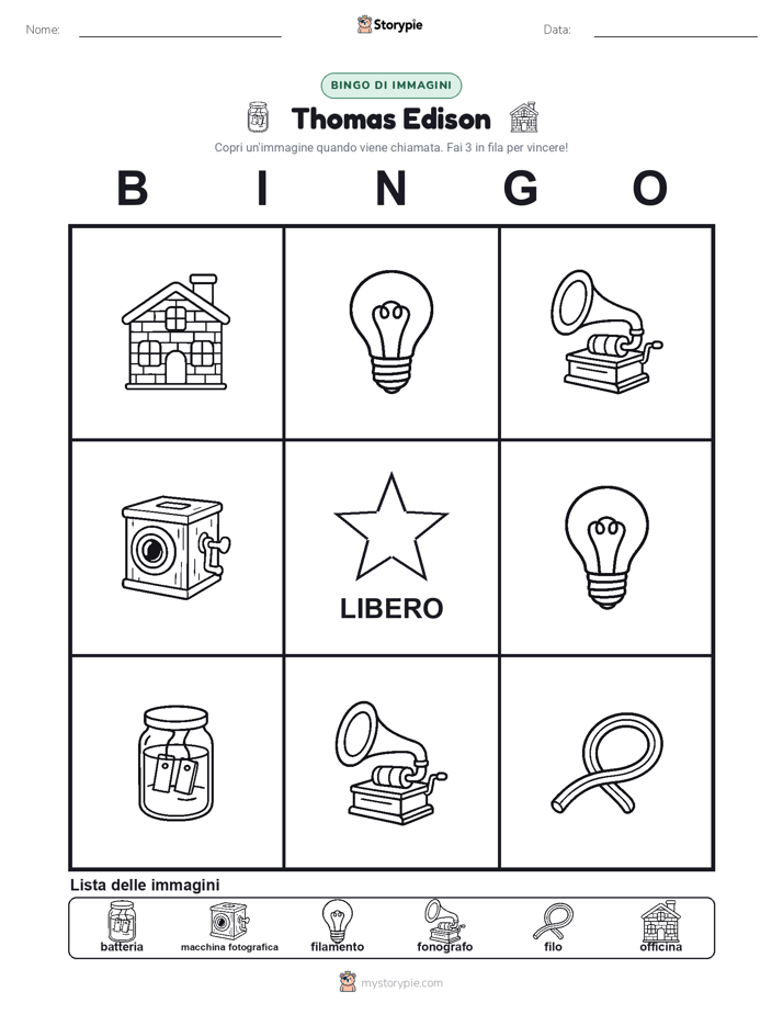 Bingo delle Immagini