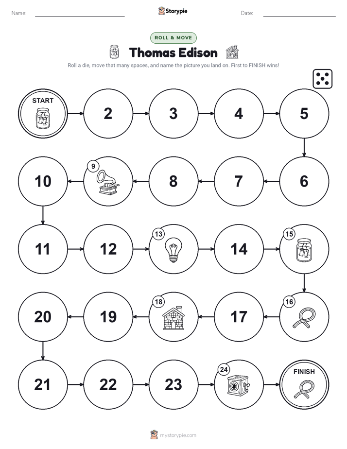 Roll & Move Game