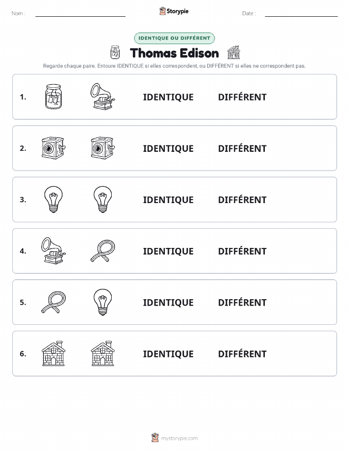 Identique ou Différent