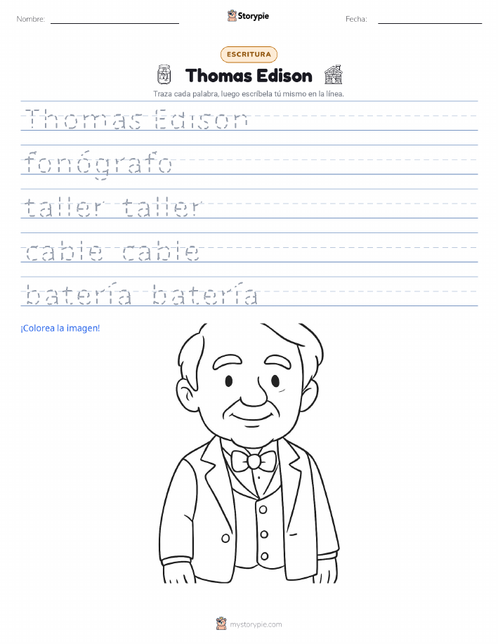 Práctica de Escritura