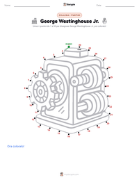 Anteprima della scheda stampabile di George Westinghouse Jr.