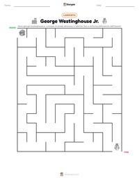 Anteprima della scheda stampabile di George Westinghouse Jr.