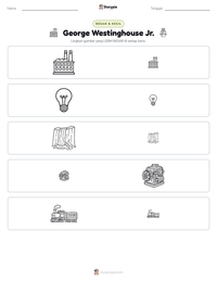 Prabaca lembar kerja cetak George Westinghouse Jr.