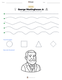 George Westinghouse Jr. printable worksheet preview
