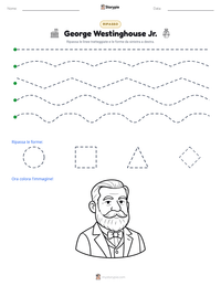 Anteprima della scheda stampabile di George Westinghouse Jr.