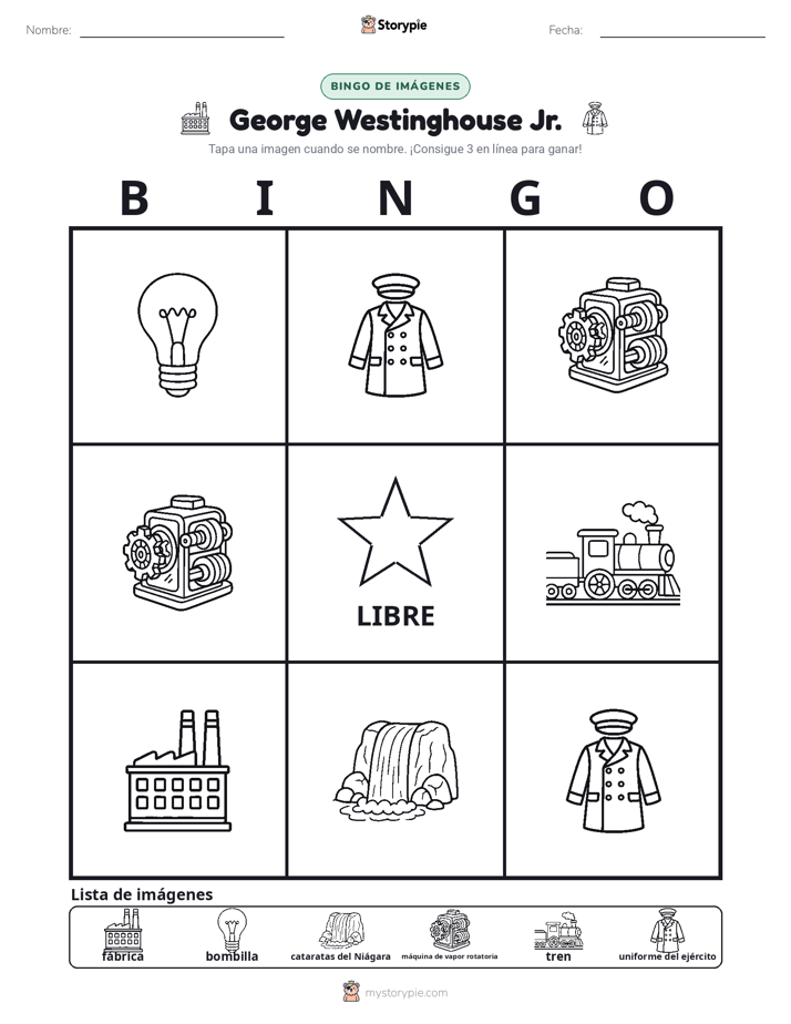Bingo de Imágenes