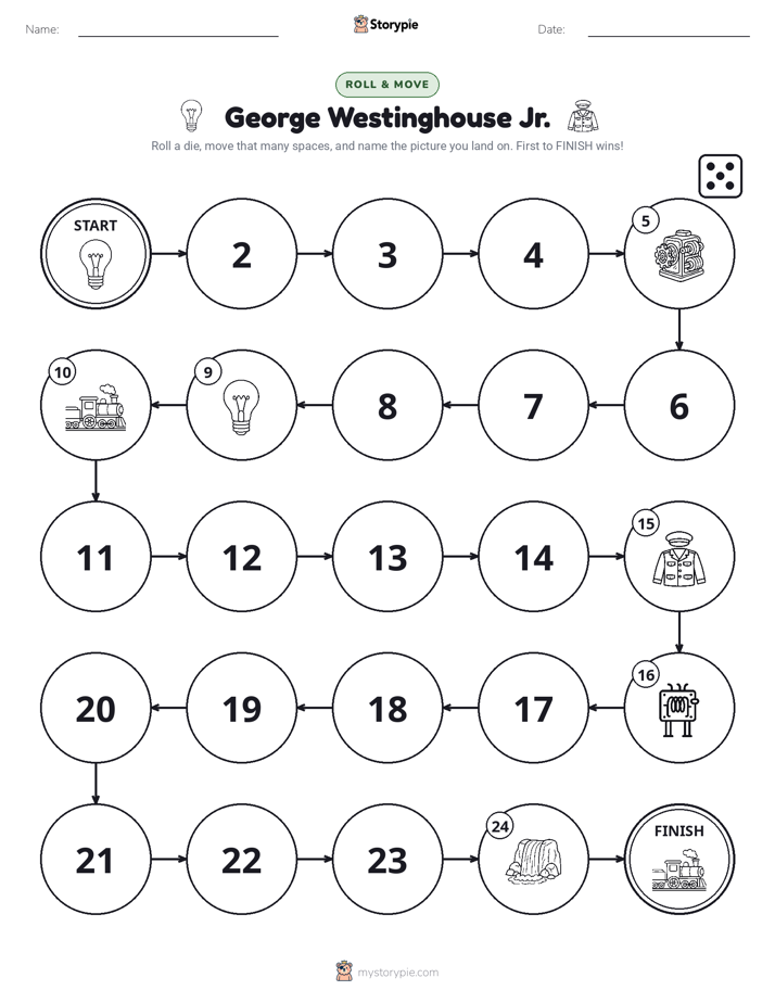 Roll & Move Game