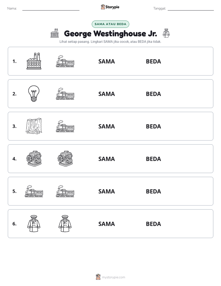 Sama atau Berbeda