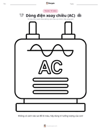 Xem trước tài liệu in sẵn Dòng điện xoay chiều (AC)