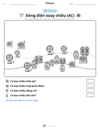 Xem trước tài liệu in sẵn Dòng điện xoay chiều (AC)