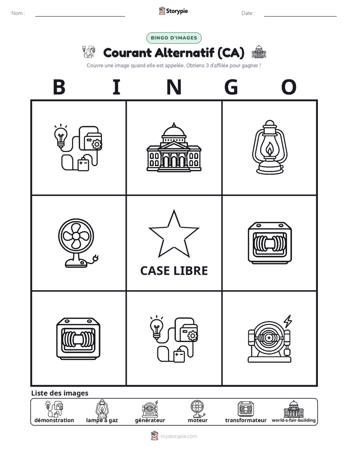 Bingo d'Images