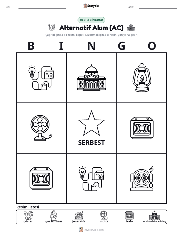 Resim Bingo