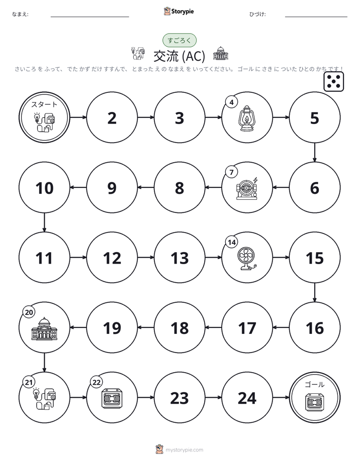 ロール＆ムーブゲーム