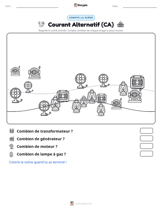 Scène de Comptage
