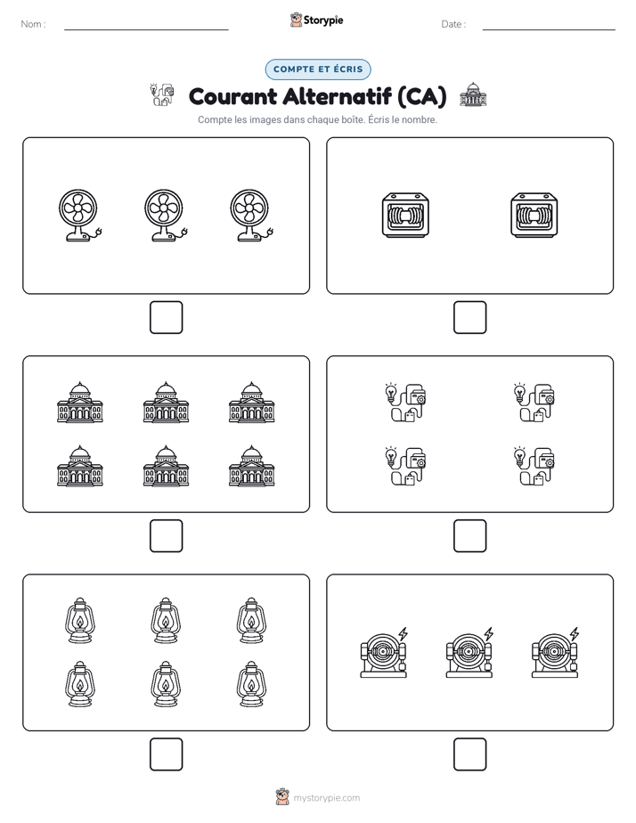 Compter & Écrire