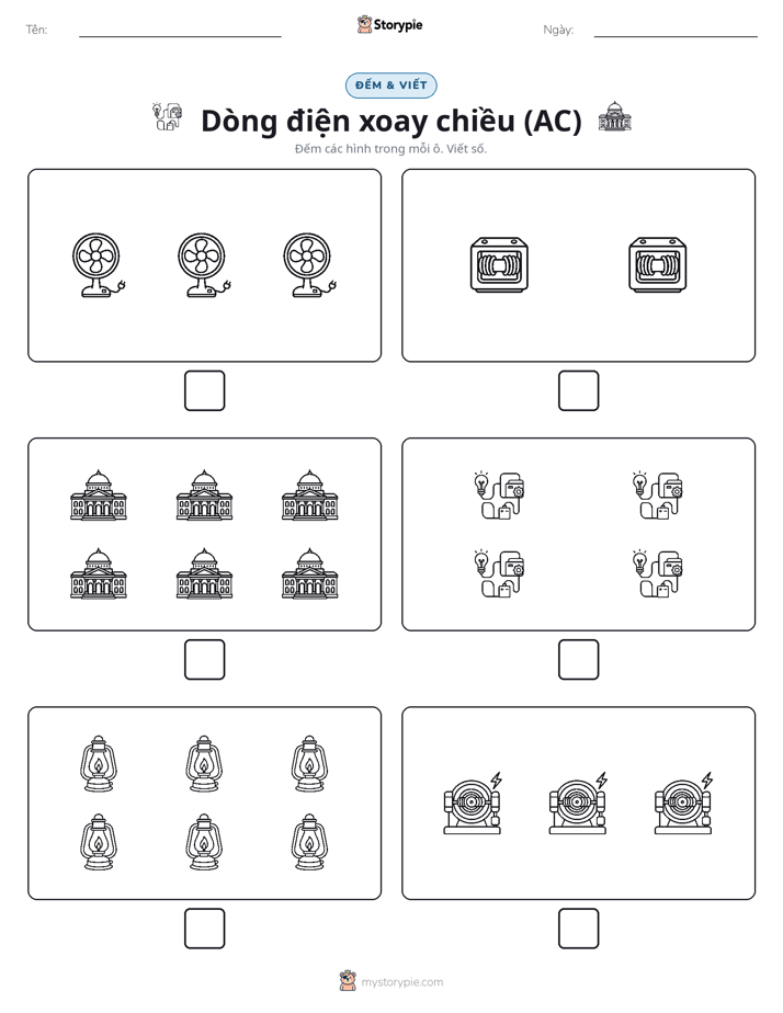 Đếm & Viết