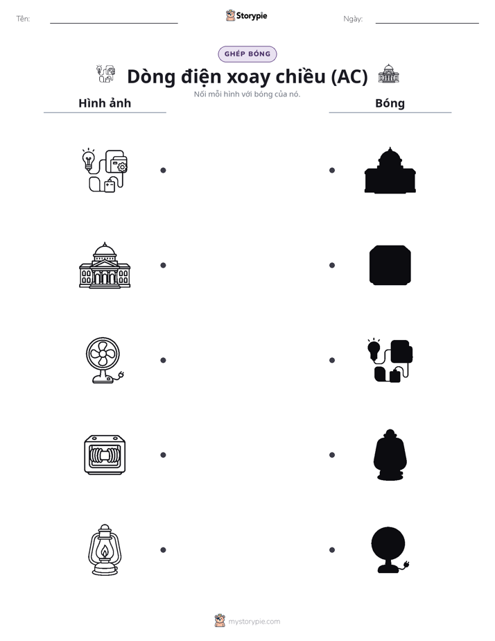 Ghép Hình Bóng