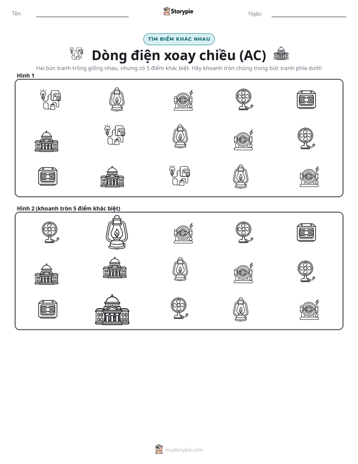 Tìm Sự Khác Biệt