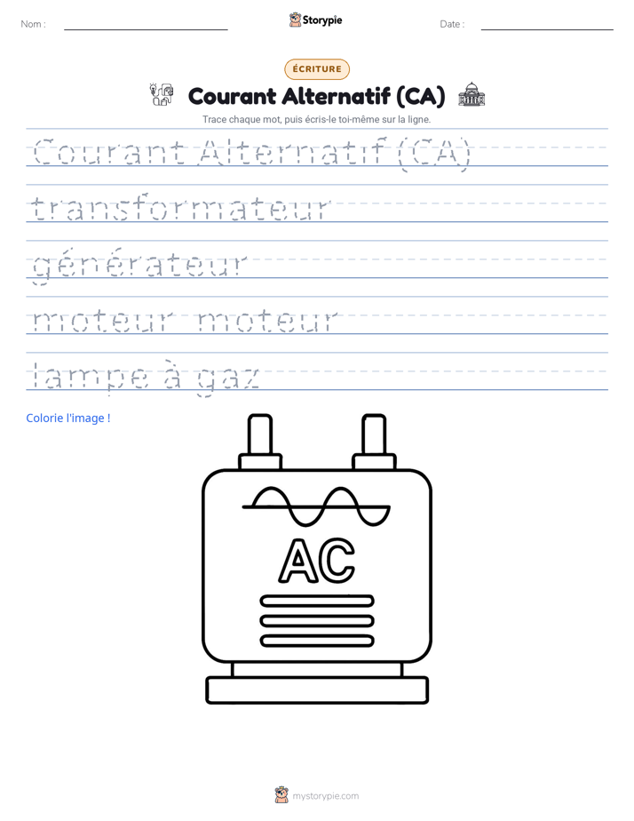 Pratique d'écriture