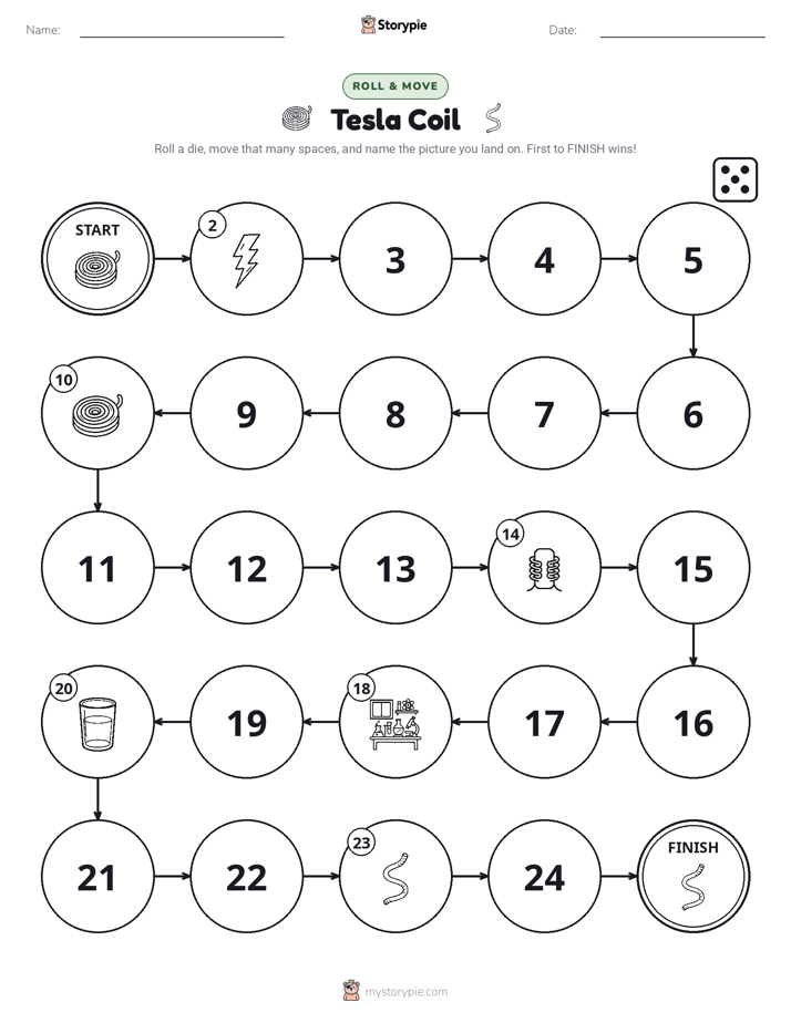 Roll & Move Game