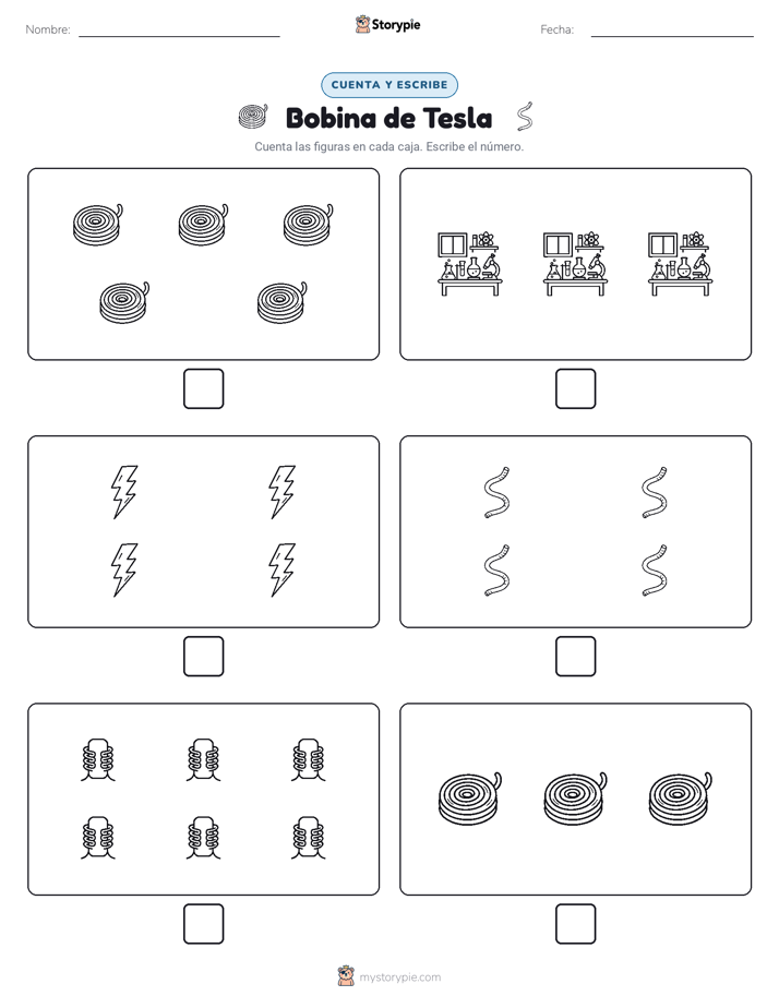 Cuenta y Escribe