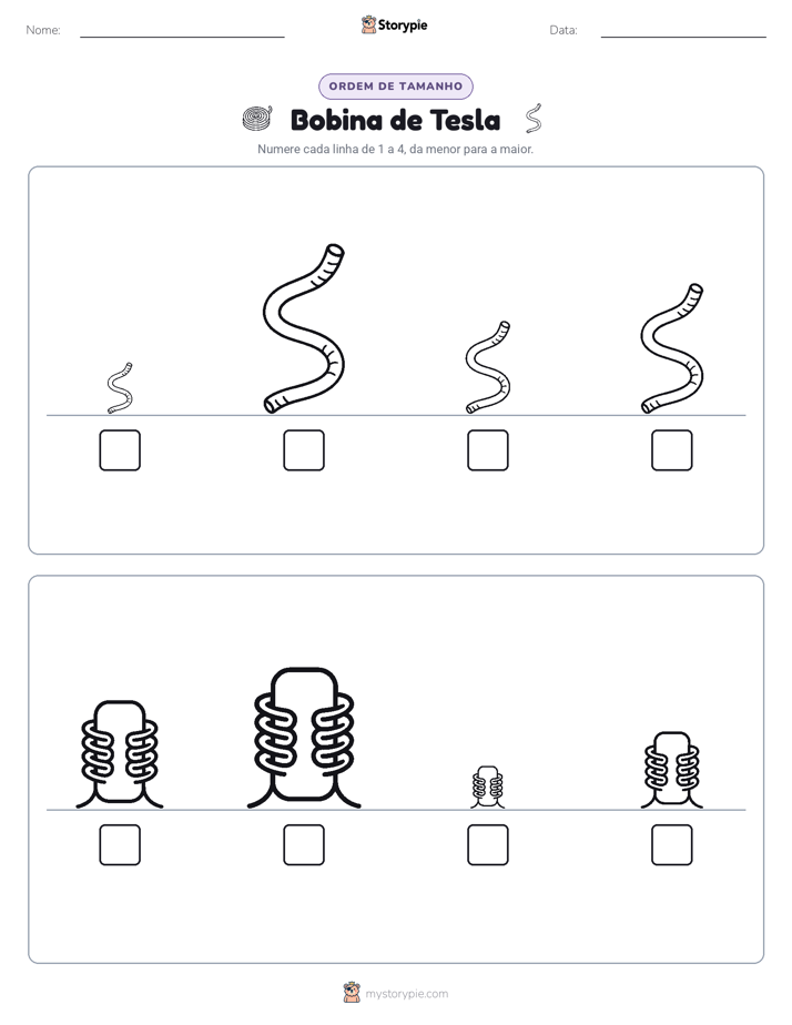 Ordem de Tamanho